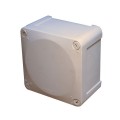 Boite de dérivation 155x110x80mm étanche IP65 1/4T avec faces lisses