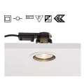 Spot Inset ES63 livré avec lampe ES63 75W 230V