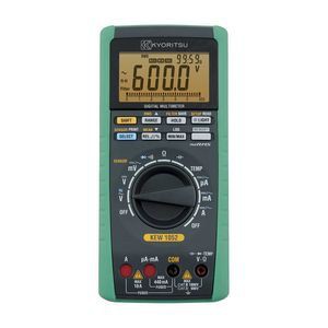Multimètre numérique 1000vca-cc/10aca-cc/60mw/diode/100khz/1mf/°c/trms - Kyoritsu