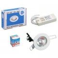 Kit spot encastrable TBT électronique fixe blanc BTR 20