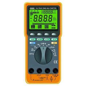 Multimètre numérique 1000vca-cc/10aca-cc/50mw/5mf/5mhz/°c/50ns/trms - Finest