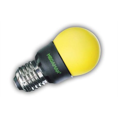 Ampoule fluocompacte B22 Megaman Bulb Colour jaune 4W 2700K