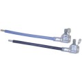 Sachet de 2 embouts à perforation d'isolant EBCP 35M-25 (1 noir + 1 bleu) longueur 185 mm
