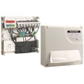 Coffret de communication delta gr3 8rj45 + ampli tv/sat