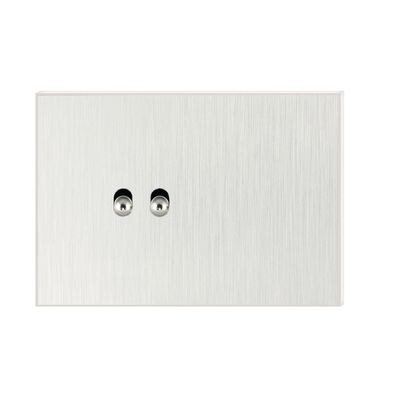 Plaque Magik Large Alu + Basculeur double acier