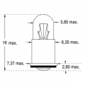 Lampe à Filament Orbitec 40 mA – 28 V – Diamètre 6 mm