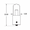 Lampe Halogène Orbitec pour Torche et Pile – BA9S – 20 W – 12 V – 1660 mA – Longue Durée