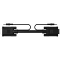 Cord Vga Moule Avec Ferrite Hq M/male 1m