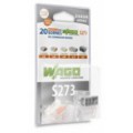 Bornes de connexion automatique Wago - blister de 20 bornes 2,3,4,5 et 8 entrées S273