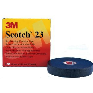 Ruban électrique isolant  EPR auto soudable Scotch 3M 23  - 9,15 M x 19 MM