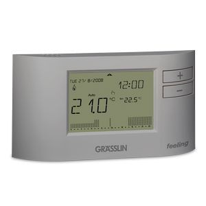 Thermostat d'ambiance Grasslin Feeling D101 Rf Tx 2X1,5Vsl