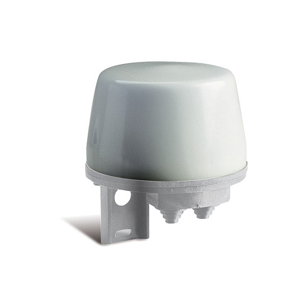 Interrupteur crépusculaire Perry Electric pour extérieur de 2 à 200 Lux réglable IP54