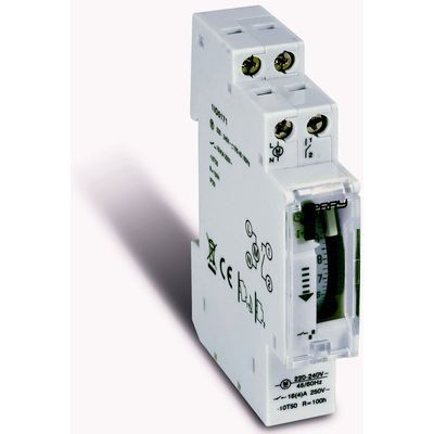 Perry Electric interrupteur horaire 24h modulaire 1 module