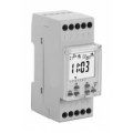 Perry Electric interrupteur horaire journalier digital - 1 canal - 2 DIN