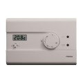 Thermostat digital journalier  Perry série “Slim” avec commande Hiver / OFF / Eté, coloris blanc - 3V