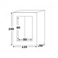 Polier Transformateur de courant ouvrant 50 x 80 mm 750/5 classe 1 5VA