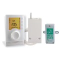 Delta Dore Tybox 337 Thermostat programmable radio 5+2/Hebdo pour chauffage en mode 6 consignes/jour