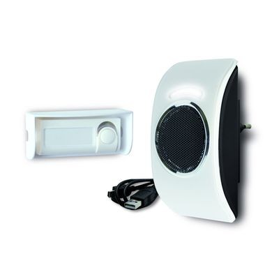Carillon sans fil mobile Extel Flash Xenon Loopo enfichable - Mp3 - 150 m