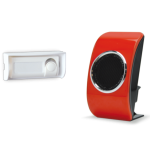 Carillon bleu sans fil mobile Extel Loobs Red