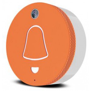Sonnette sans fil connectée Extel Link Orange - Orange