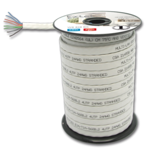 Câble plat pour réseau Ethernet Extel We 828 Bis
