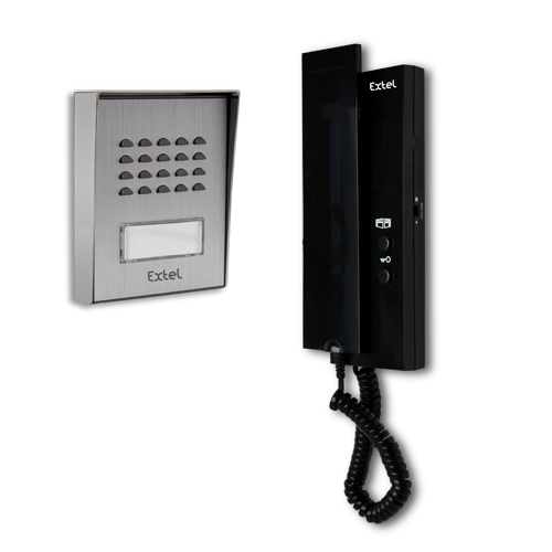 Interphone sur 2 fils Extel Easy Bus