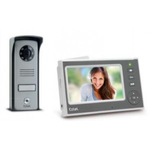 Visiophone sans fil Extel Mini - Écran Blanc 11 Cm Portée 300M