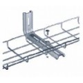 Console Murale GS Cablofil CS100 Legrand Câble Management – Adapté à la Largeur 100 mm de Chemins de Câbles
