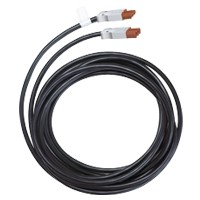 Cordon raccordement rapide - 1,5 mm² AO5 VVF - 2 connect marrons - 3 pôles - 6 m