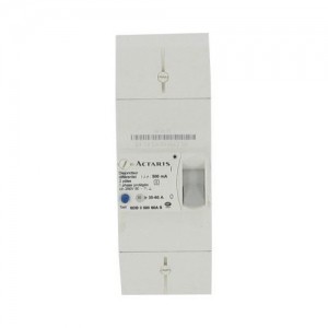 Disjoncteur de branchement EDF Actaris Itron différentiel 500mA sélectif 2P 60A