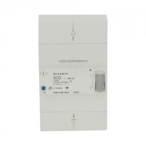 Disjoncteur de branchement EDF Actaris Itron différentiel 500mA sélectif 4P 10/30A