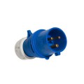 Fiche Mâle 2P + T Ceba – 250 V – 32 A – cee 17