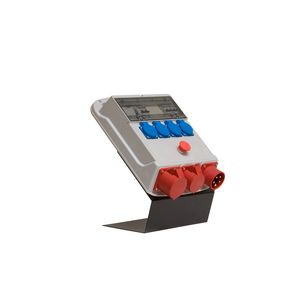 Coffr. Chantier 30ma 4 Socles Schuko - 1 Socle P17 415v 16a - 1 Socle P17 415v 32a - Sans Cable Arret Urgence - CC411AUS