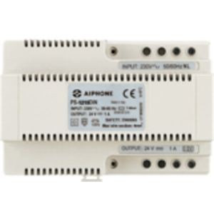 Alim. secteur 220/12 VCC 1,5 A, fixation DIN et à vis ,8 modules  (110901)