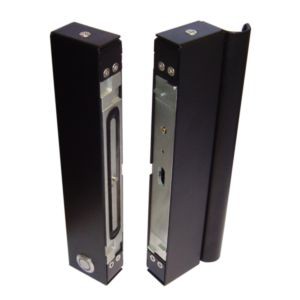 Poignee Ventouse 12/24 V Dc Avec Bouton Poussoir + Signal + Ral Noir