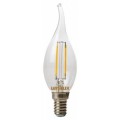 Lampe LED à filament C35 Coup de vent 2W 180lm E14 - Lenilux