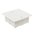 Boîte carrée Debflex dim 90x90x40mm blanc 1er prix en vrac