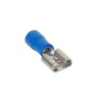 Sachet de 10 clips femelle pre-isolée Debflex bleu dim6,3x0,8mm