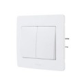 Double Va-et-Vient Blanc Diam2 DEBFLEX