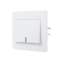 Diam 2 Debflex bouton poussoir avec voyant blanc