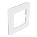 Plaque de Finition Simple Blanc Brillant CASUAL DEBFLEX