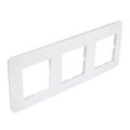 Plaque Casual Debflex triple blanc brillant