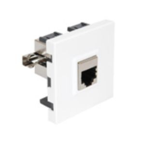 Casual Debflex prise rj45 blanc brillant