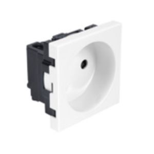 DEBFLEX Funk-Wandschalter Casual – Weiß, 2P-Stecker Mit Metallständer, Ideal Für Renovierung & Dekoration