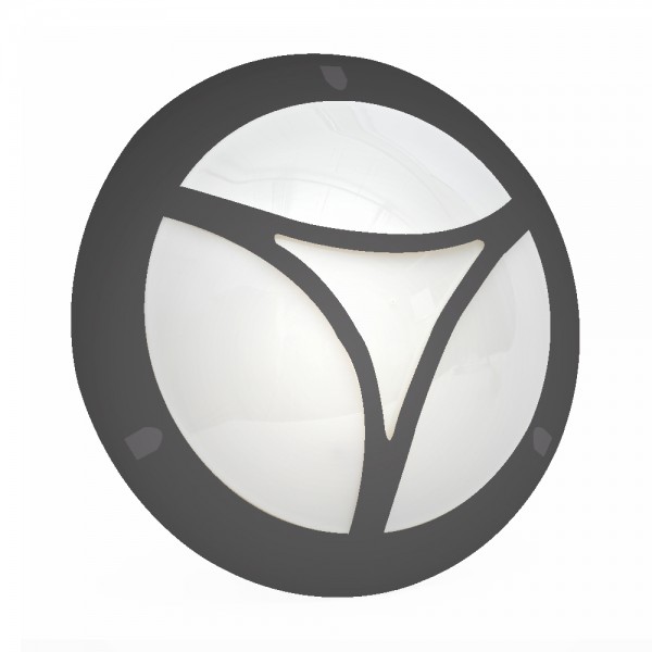 Chart-e27/53w-grille-noir