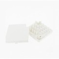 Angle de moulure Planet Wattohm 2 plaques 9,6x9,6cm avec encoche 2x2cm