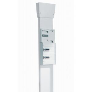 Planet Wattohm - Goulotte 250 x 60 (Avec film de protection) Fond + couvercle, 1 compartiment, longueur 2,60 m