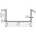 Planet Wattohm - Polysis fond 140 x 70 non perforé - longueur 3 m