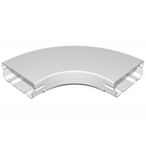 Planet Wattohm - Isi Plast coude horizontal avec couvercle - 400 x 50