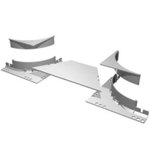 Planet Wattohm - Isi Plast kit de dérivation en Té - 100 x 50/75